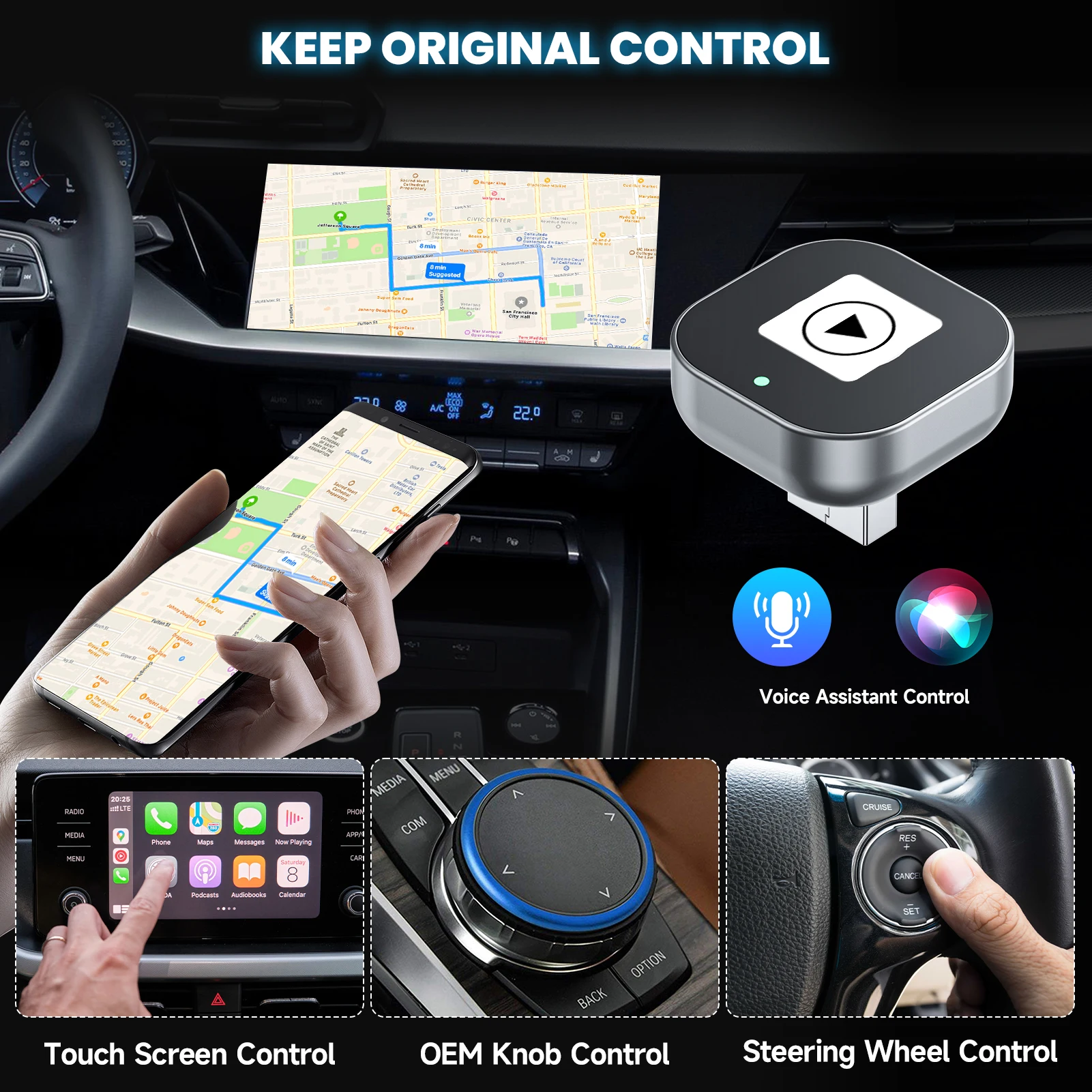 Adaptateur sans fil CarPlay & Android Auto – Spedal – Image 6